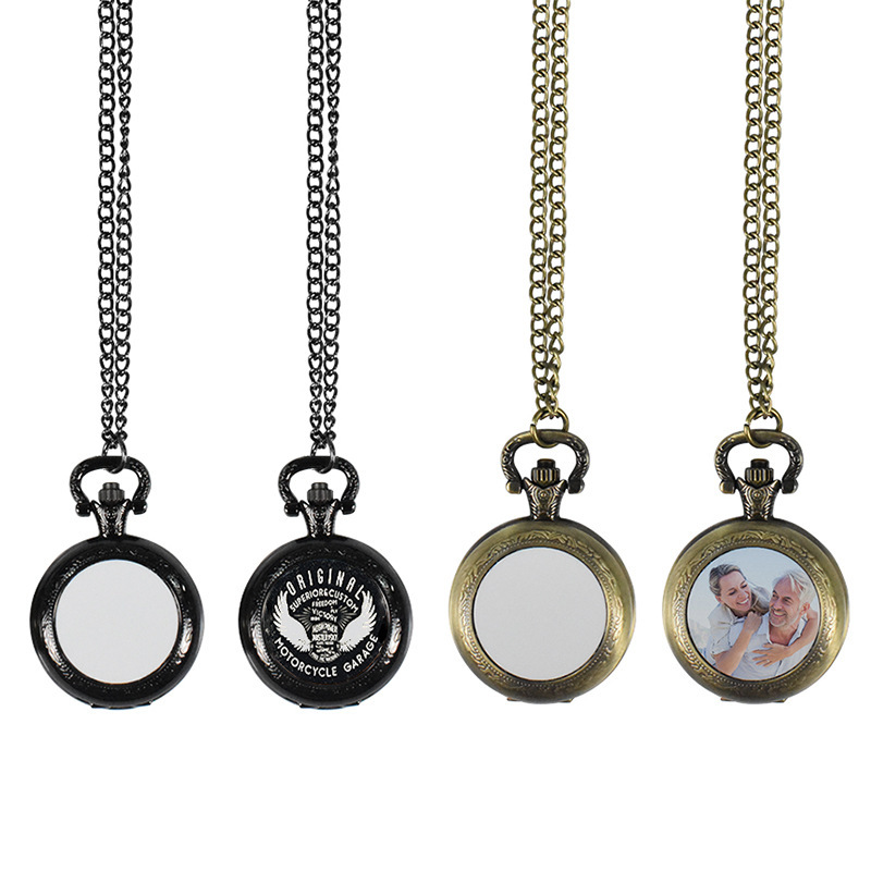 Jewelry For Watches - Klassieke vintage metalen zakhorloge hanger ketting