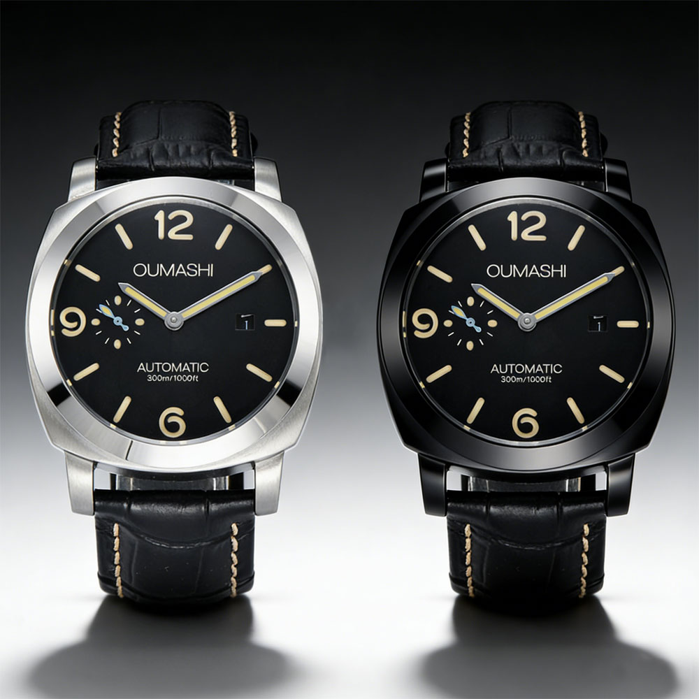 Jewelry For Watches - 44 mm herenhorloge Seagull ST2555 uurwerk
