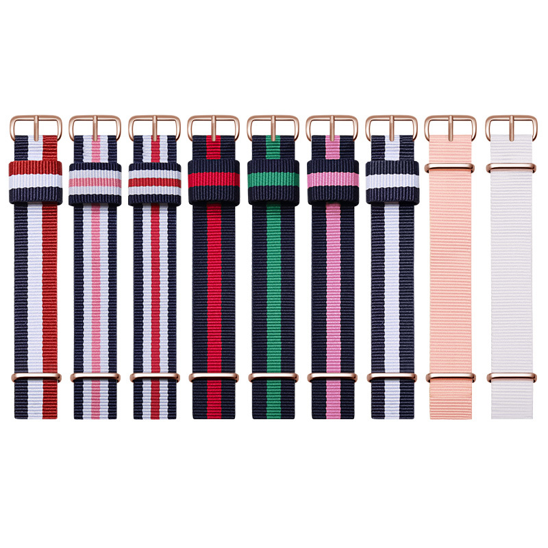 Daniel Wellington Watches & Jewelry Online Store - Huidvriendelijke Ademende Nylon Horlogebandjes Voor Daniel