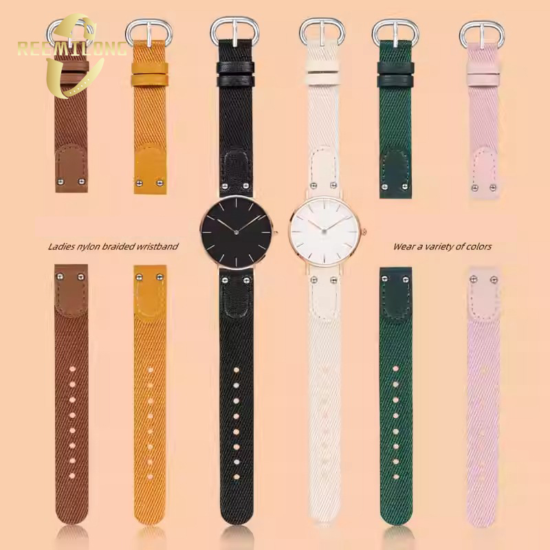 Daniel Wellington Watches & Jewelry Online Store - Nylon canvas horlogeband voor DW Daniel