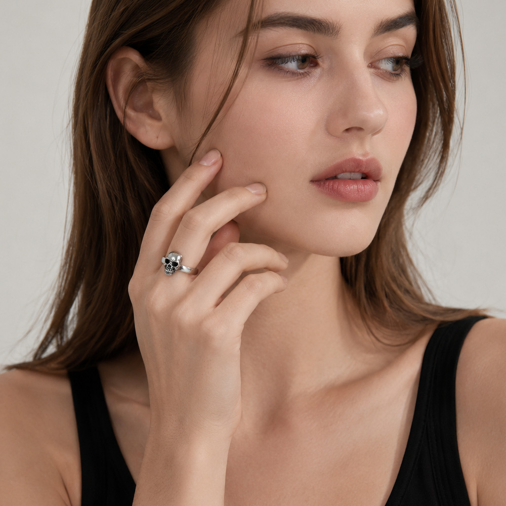 Ring Schedel Europa Rebel Stee - Gothic Skull Ring recensie en prijs