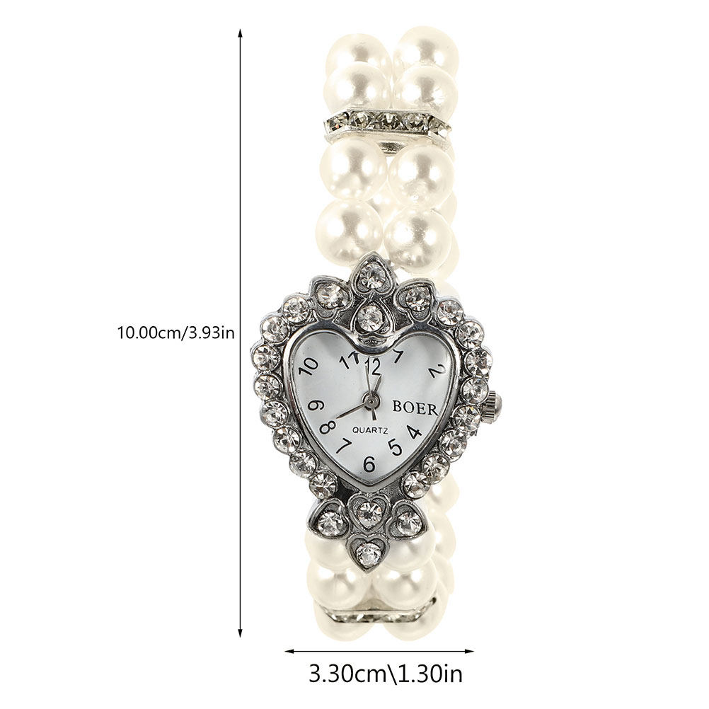 2 stuks dameshorloge met parel - Vintage Jewelry Watches Women recensie en prijs