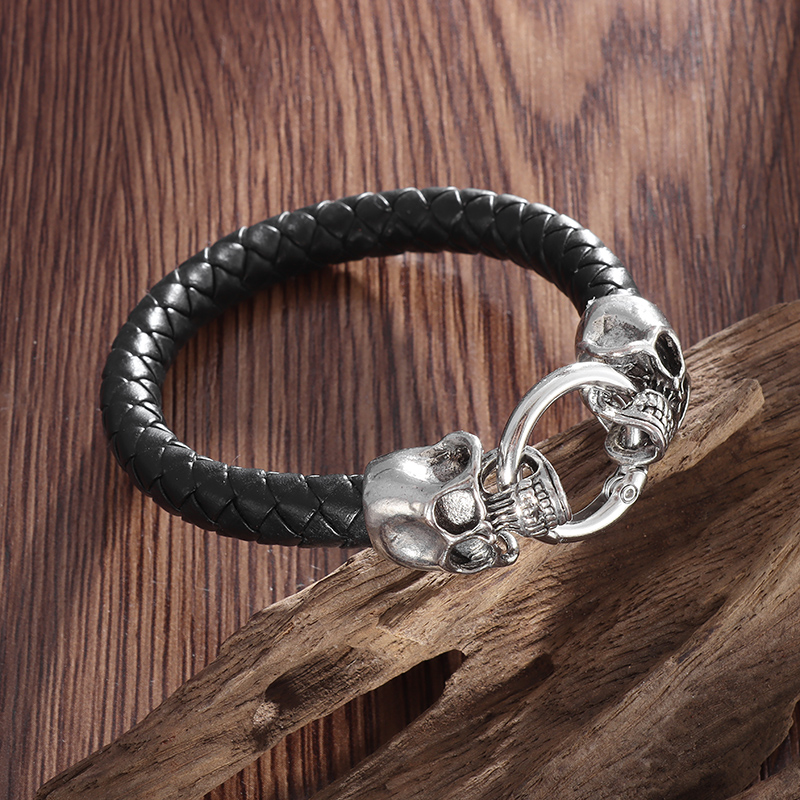 Gothic Double Skull Black Gevl - Gothic Skull Ring recensie en prijs