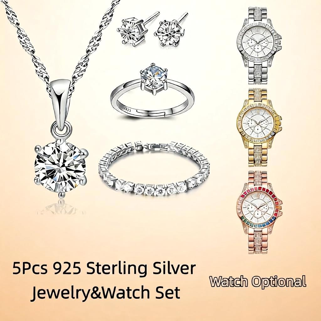 Prachtige 925 sterling zilvere - Best Jewelry Watches Women recensie en prijs