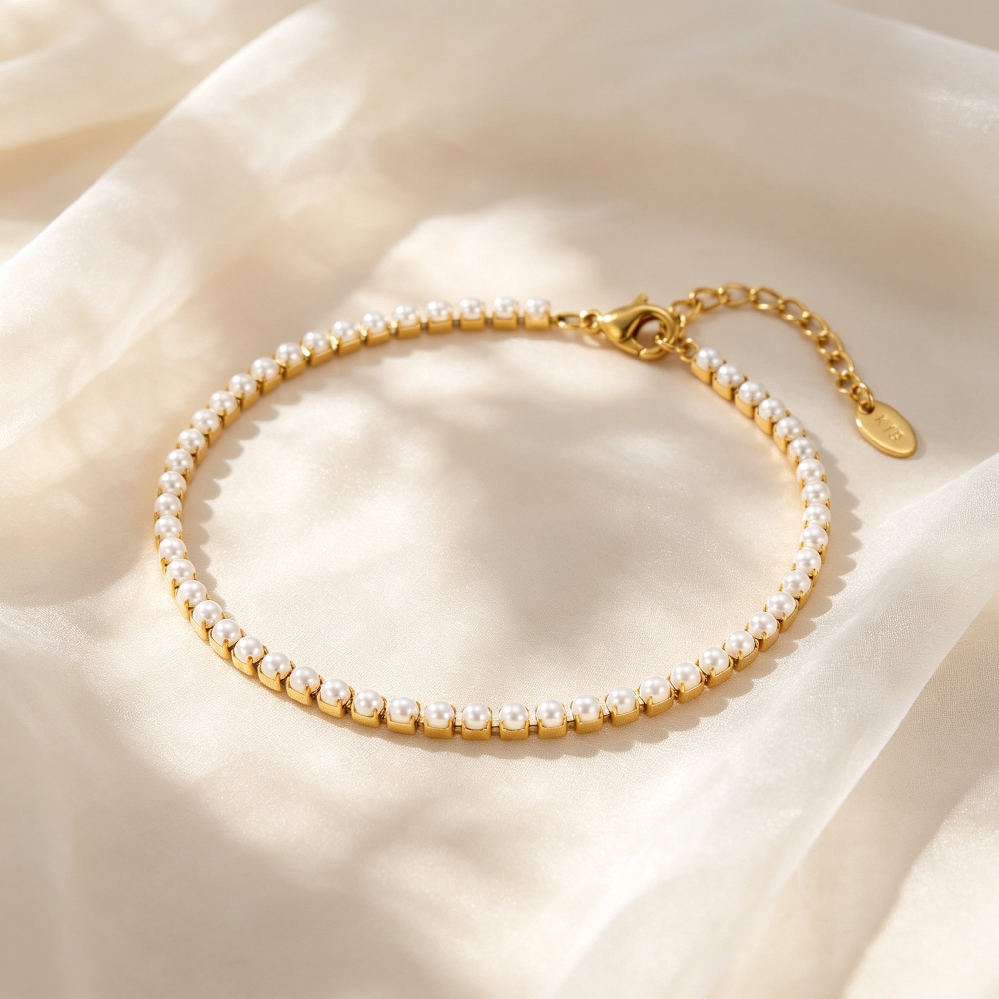Elegante imitatieparel enkelba - Jc Jewelry & Watches Photos recensie en prijs