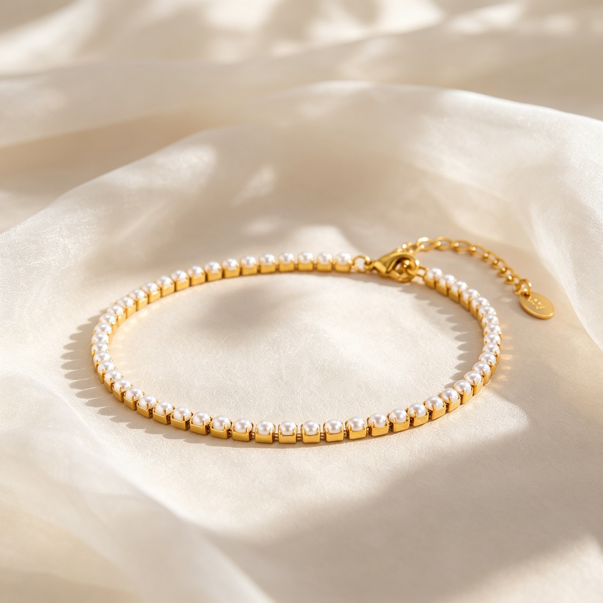 Elegante imitatieparel enkelba - Jc Jewelry & Watches Photos recensie en prijs
