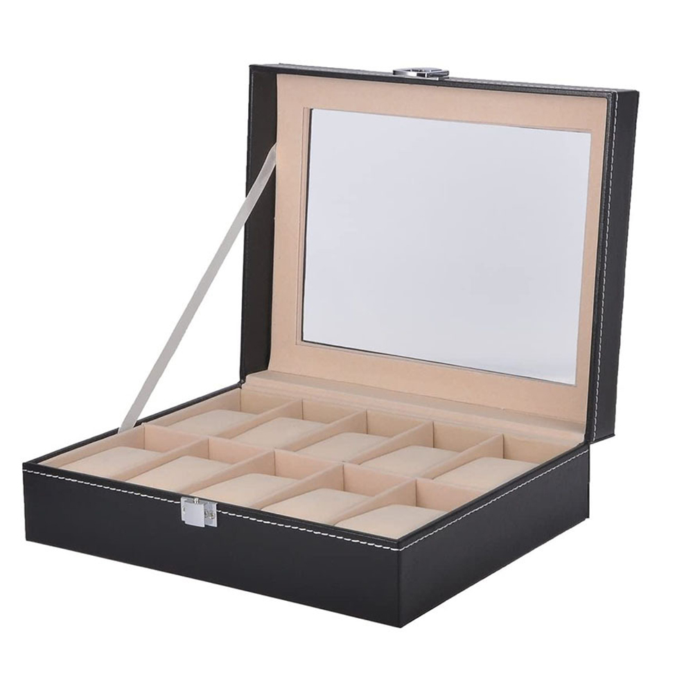 10-Bits Pu Lederen Grijs Flane - Best Jewelry Watches Women recensie en prijs