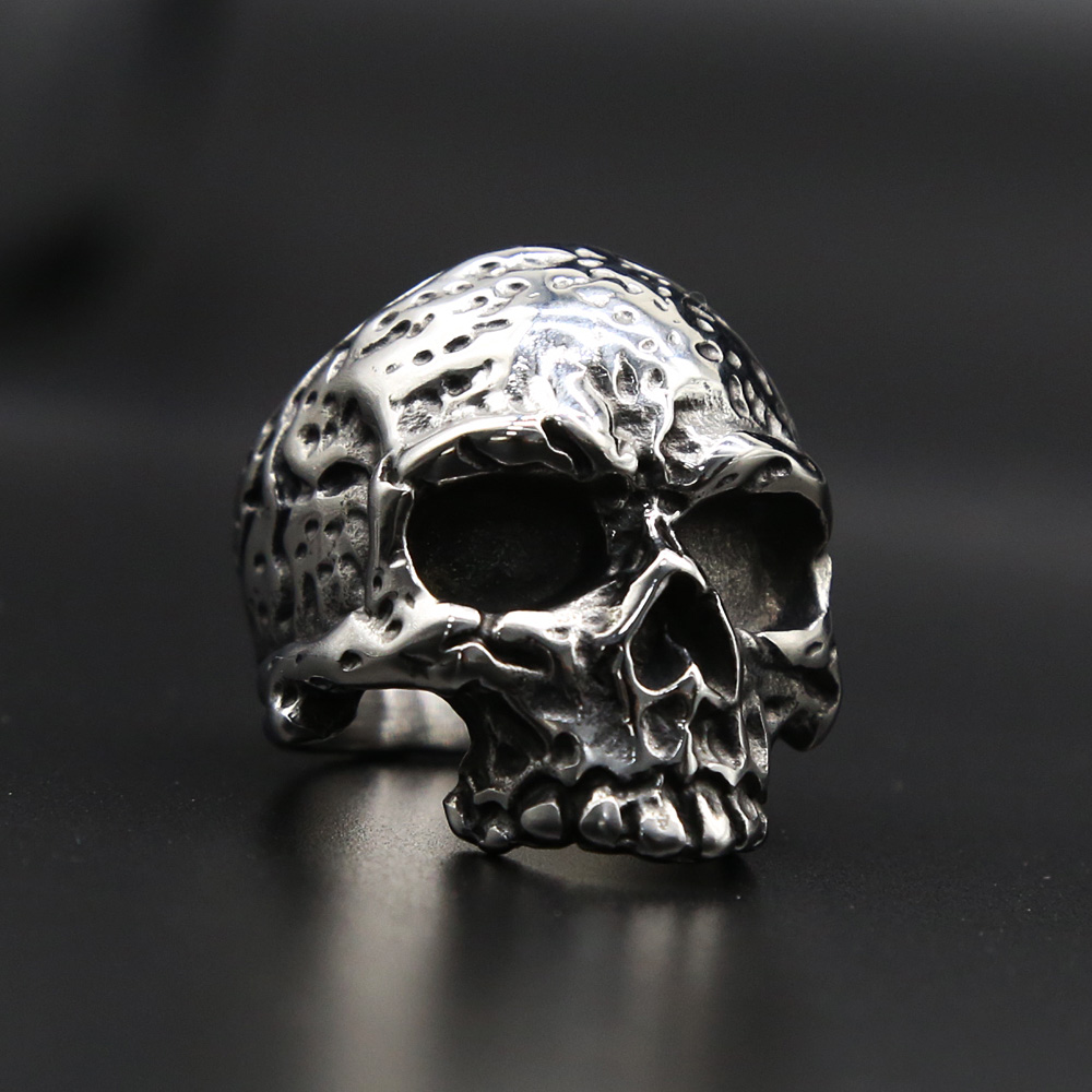 Gothic 316L Rvs Skull Ring Sie - Gothic Skull Ring recensie en prijs