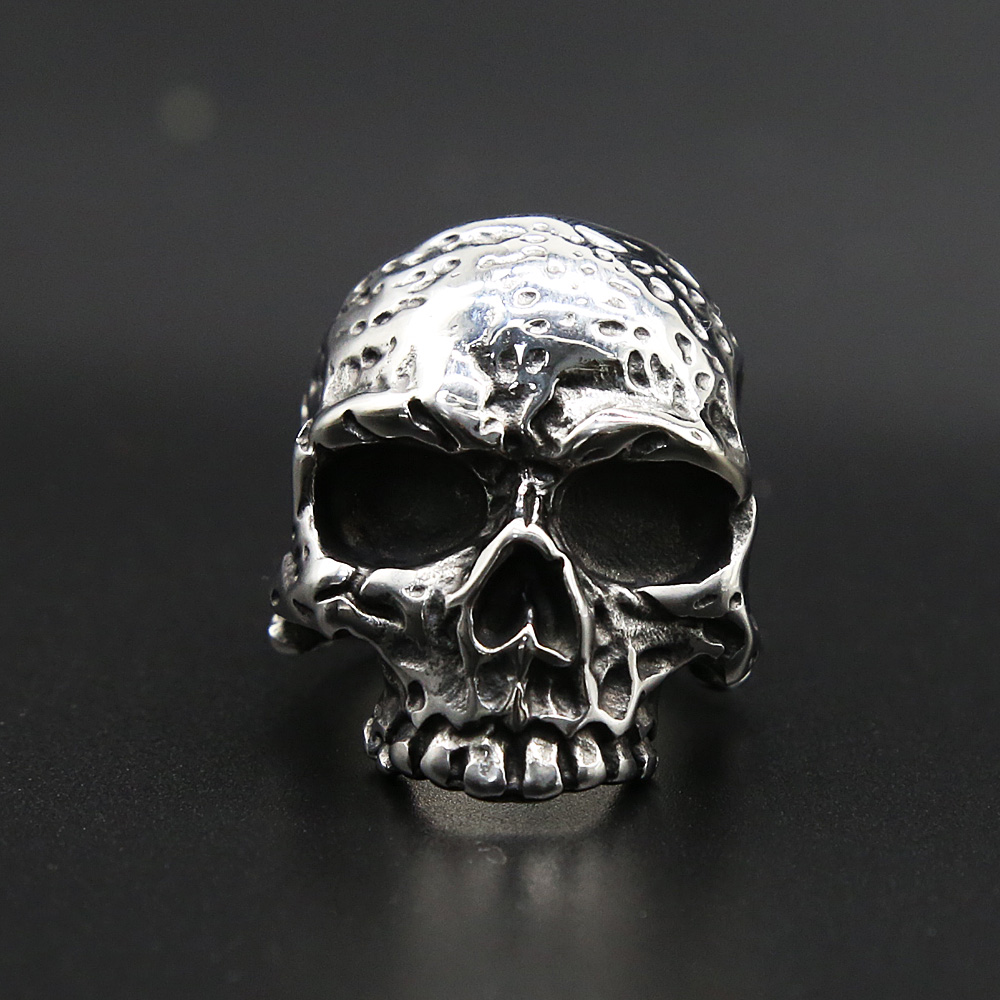 Gothic 316L Rvs Skull Ring Sie - Gothic Skull Ring recensie en prijs