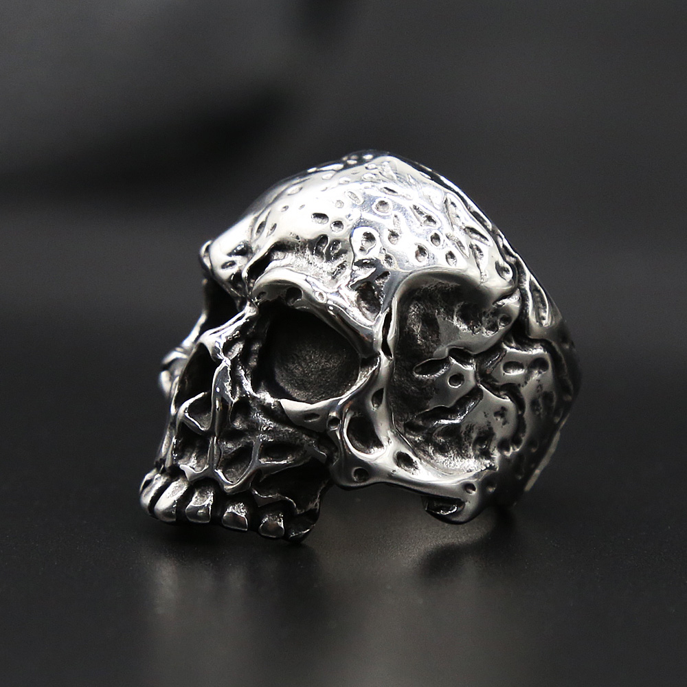 Gothic 316L Rvs Skull Ring Sie - Gothic Skull Ring recensie en prijs