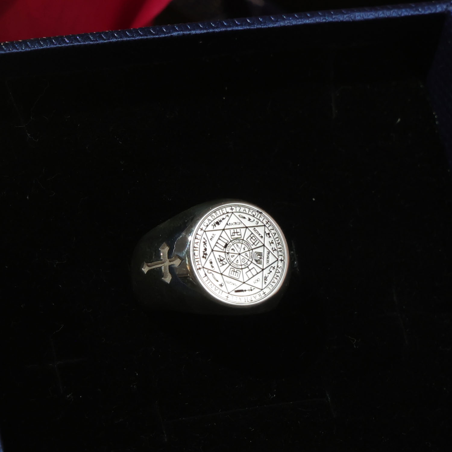 20 mm massieve zegelring 925 z - Mens Signet Ring recensie en prijs