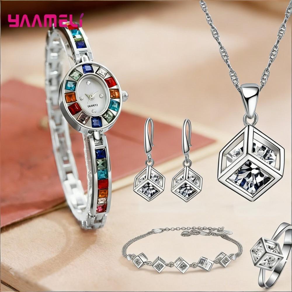 Luxuriou 925 sterling zilver g - Best Jewelry Watches Women recensie en prijs